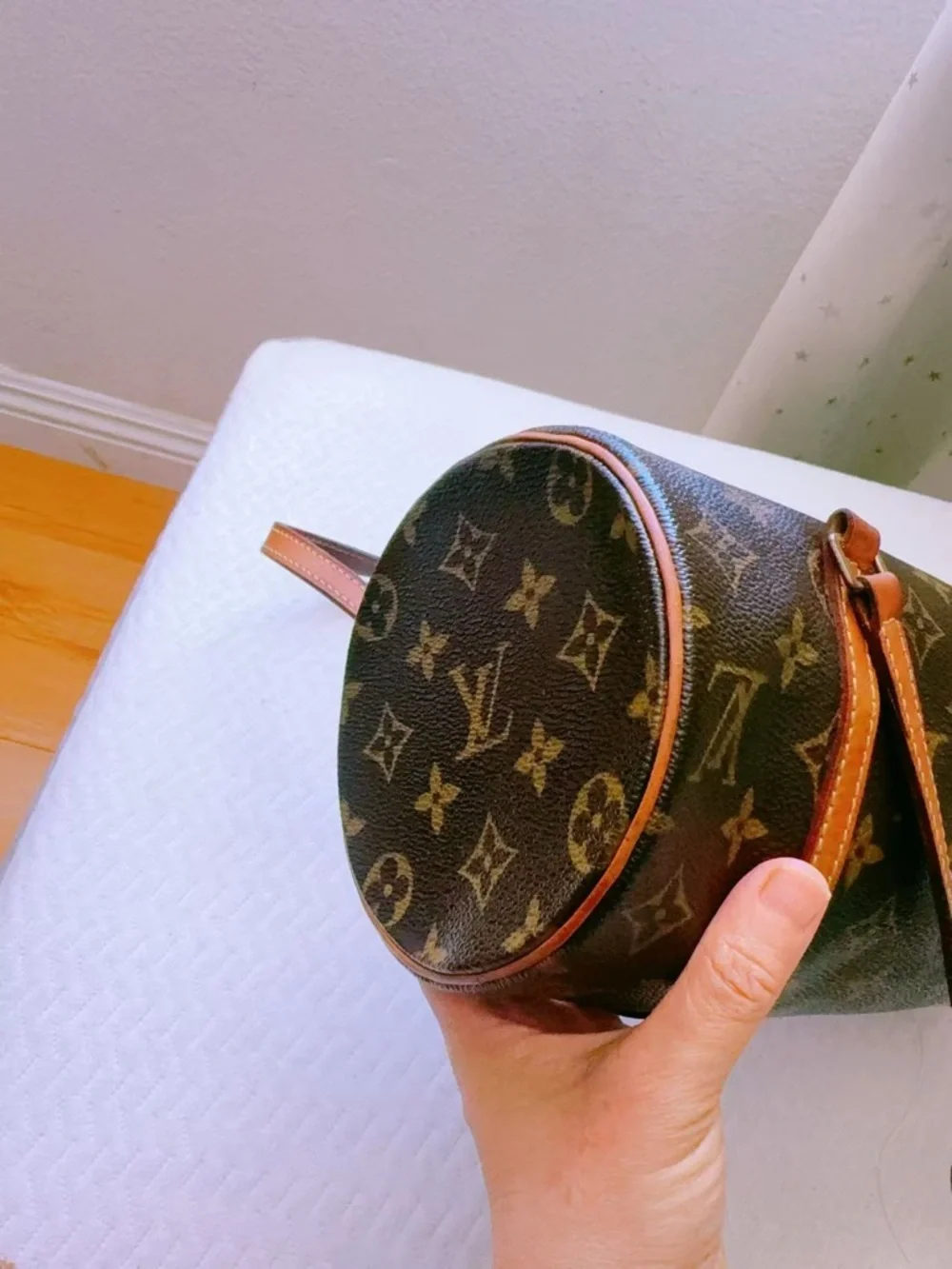 Louis Vuitton Monogram Papillon 26 Shoulder Bag -‎ Brown Monogram